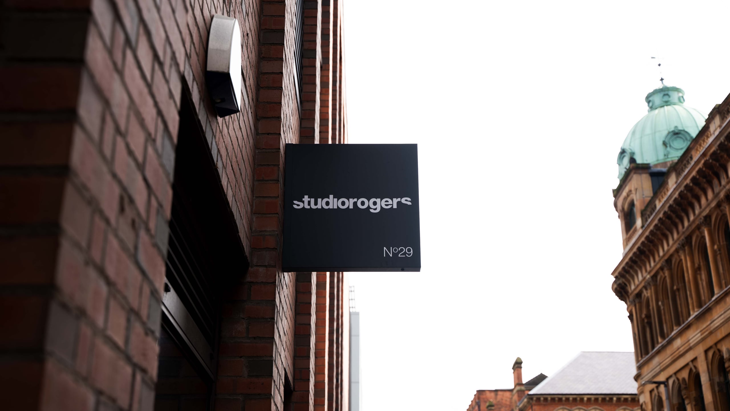 Studio Rogers Belfast office sign